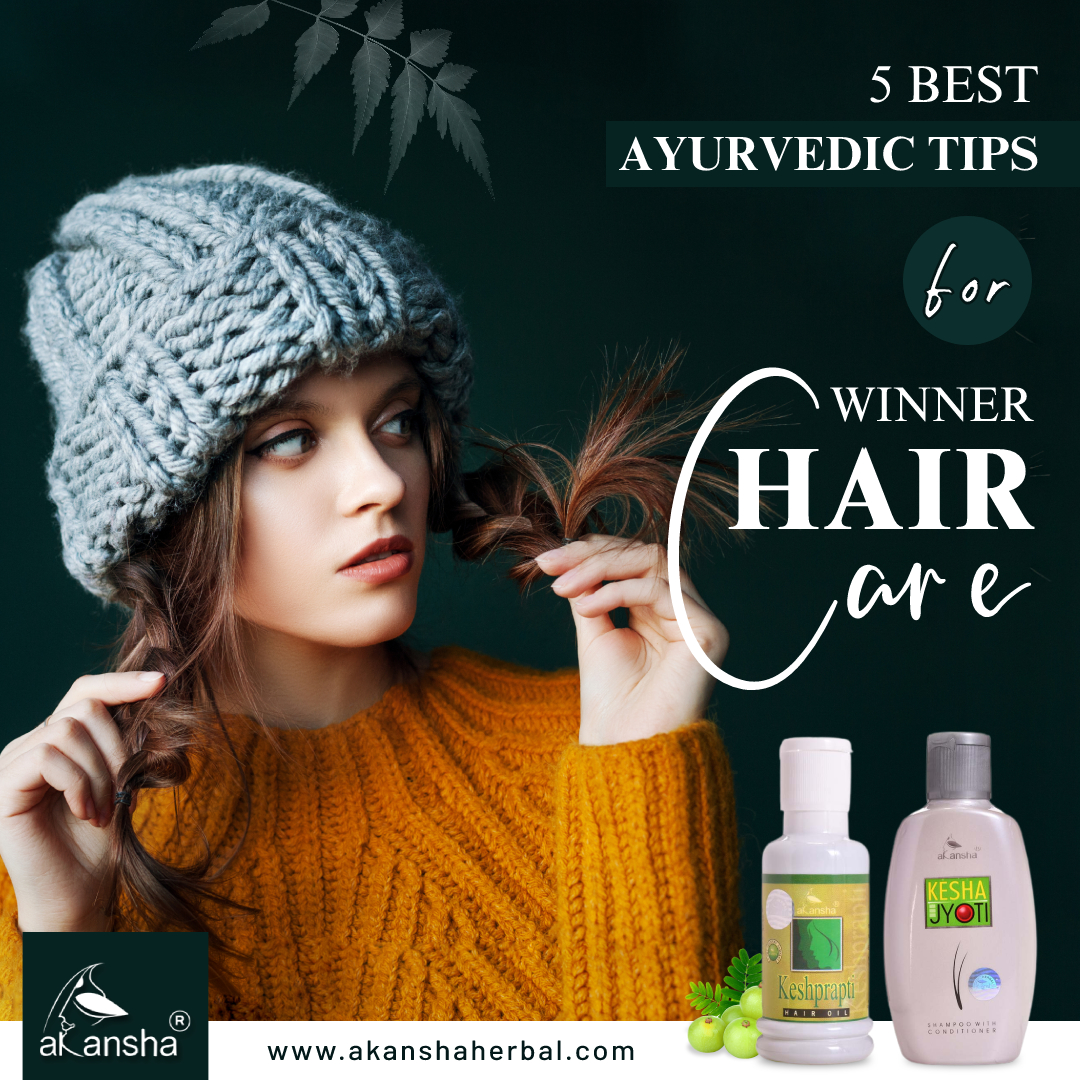 Top 5 Ayurvedic Tips to Take Care of Your Hair in Winter