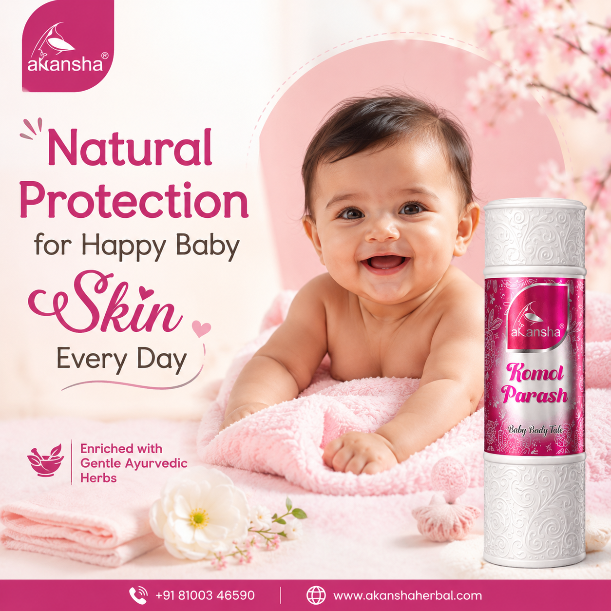 Natural Protection for Happy Baby Skin Every Day